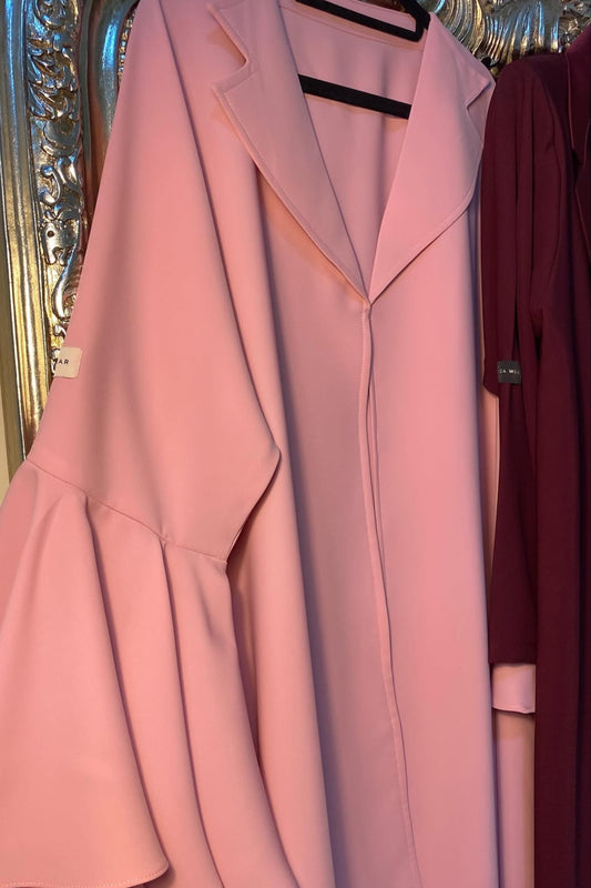 Ruffle Sleeve Abaya