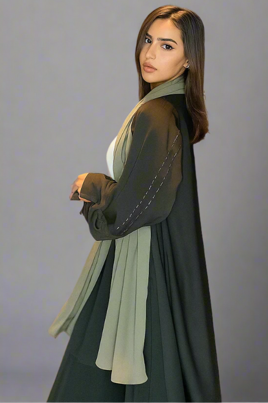 Sleeve Tie Abaya